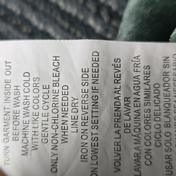 Rewind Mint Green Velvety Fabric Stretchy Cap Sleeves Flows - Picture 7 of 7